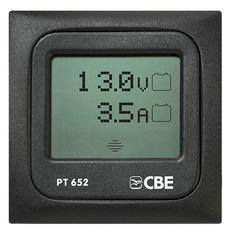 CBE PT652 Dokunmatik Akü Voltaj Ve Amper Göstergesi Paneli