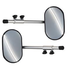 Universal Geniş Görüş Karavan Aynası Sağ-Sol Çift  ( Alüminyum )